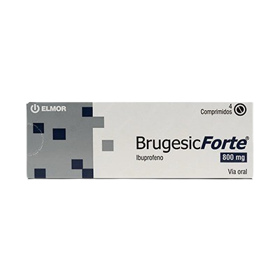 BRUGESIC FORTE (IBUPROFENO) 800 MG X 10 COMPRIMIDO (ELMOR)