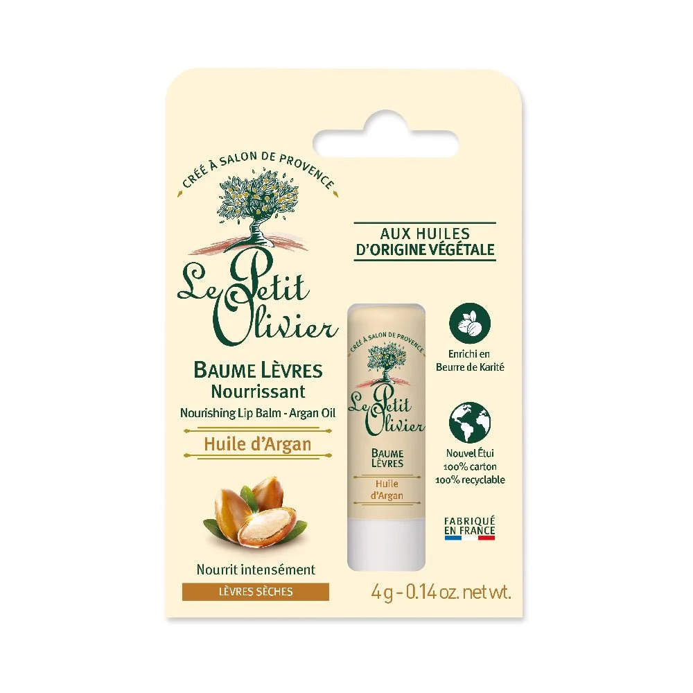 BÁLSAMO LABIAL NUTRITIVO FRAGANCIA DE MONOÏ X 4 GR (LE PETIT OLIVIER)