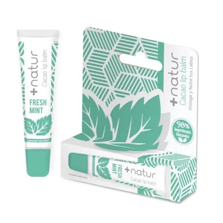 CACAO LIP BALM FRESH MINT 10ML (NATUR)