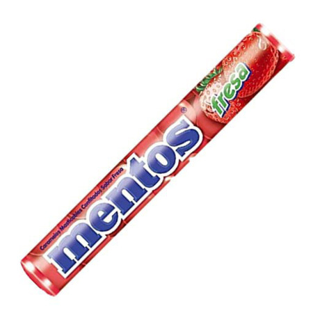 CARAMELOS DE FRESA 29.5GR (MENTOS)