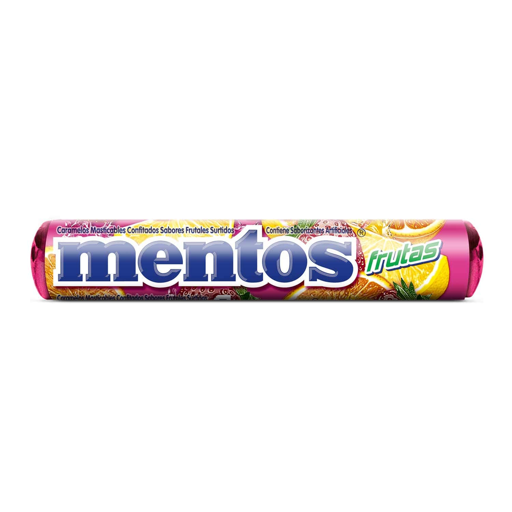 CARAMELOS FRUTAS 15.84 GR (MENTOS)