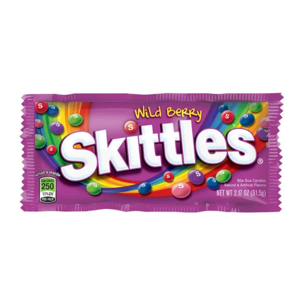 CARAMELOS MASTICABLES WILD BERRY  (SKITTLES)