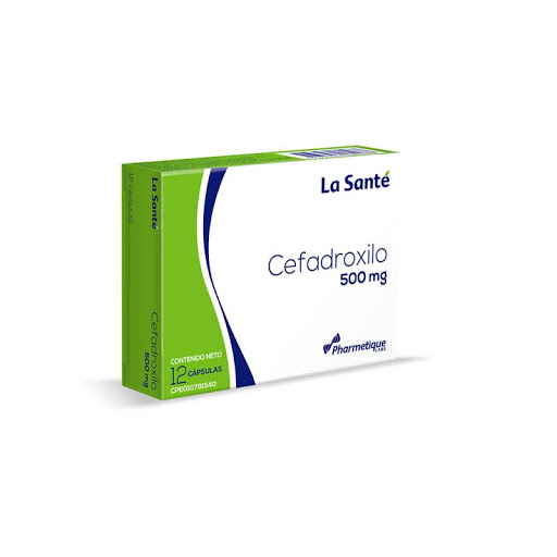 CEFADROXILO  500MG X 12 CAPSULAS (LA SANTE)
