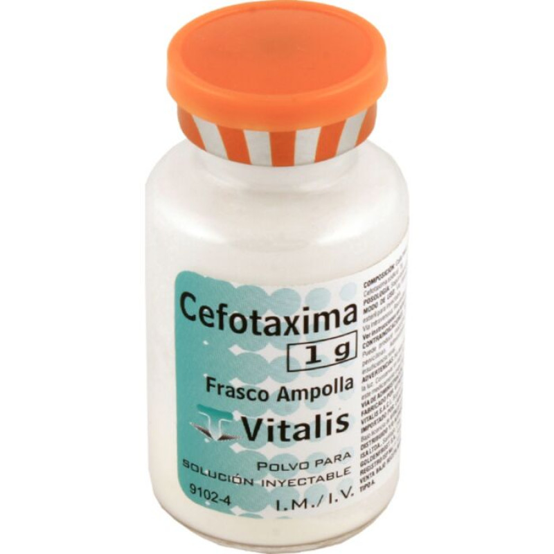 CEFOTAXIMA  1G X 1 AMPOLLA I.V./I.M. (VITALIS)