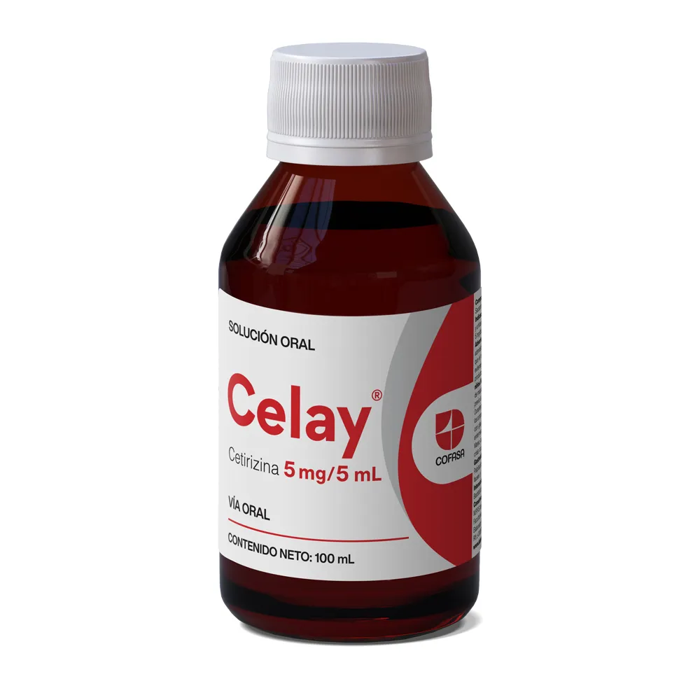 CELAY (CETIRIZINA) 5MG/5ML X 100 ML SOLUCION (COFASA)