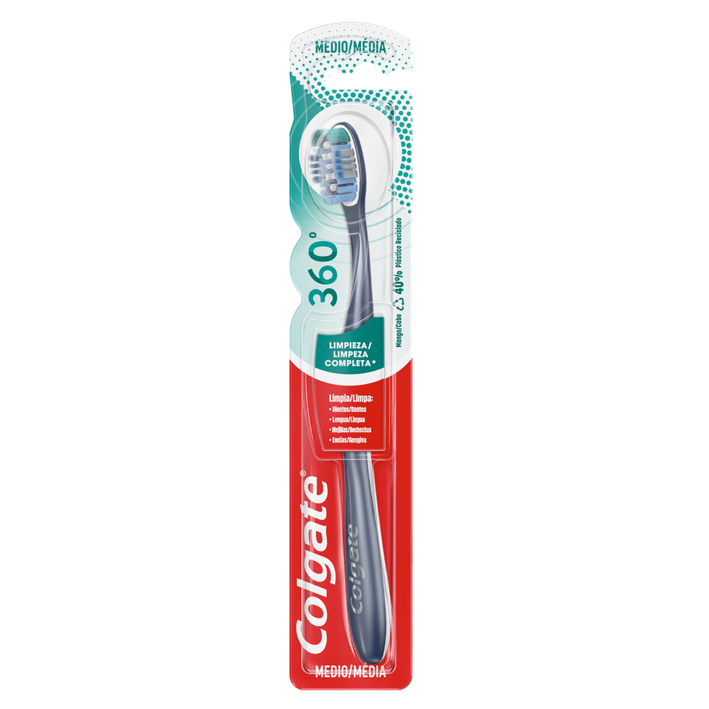 CEPILLO DENTAL 360º MEDIO  (COLGATE-PALMOLIVE)
