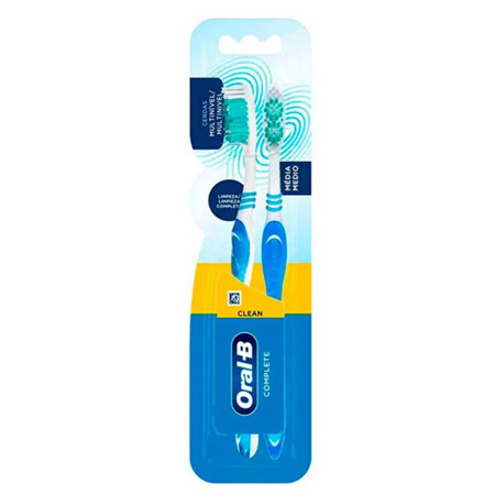 CEPILLO DENTAL ORAL B COMPLETE BASE 2 PACK 2 UNIDADES (ORAL B)