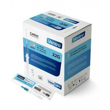 CATETER JELCO NRO. 22  X 1 UNIDAD (VEINCARE)