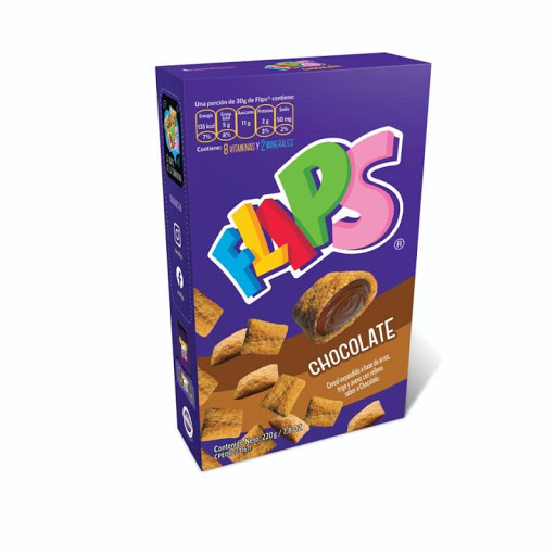 CEREAL CHOCOLATE X 220GR (FLIPS)