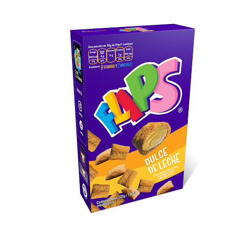 CEREAL DULCE DE LECHE X 220GR (FLIPS)