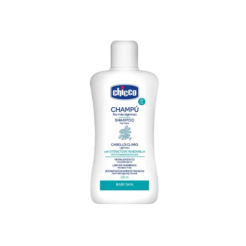 CHAMPU HIPOALERGENICO CABELLO NORMAL X 200 ML (CHICCO)