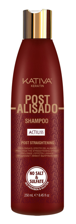 CHAMPU POST ALISADO X 250 ML (KATIVA)
