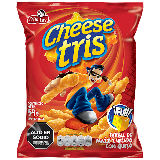 CHEESE TRIS 54GR 