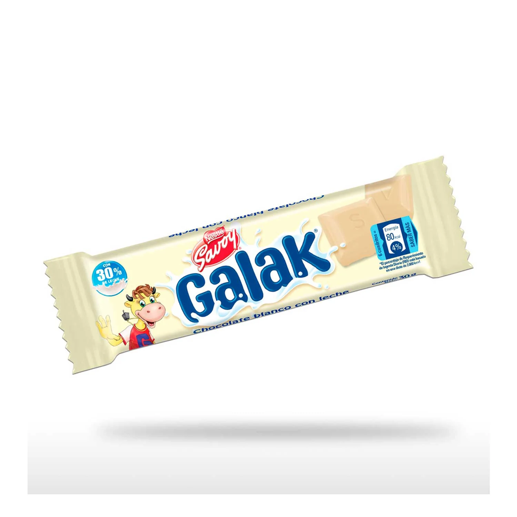 CHOCOLATE BLANCO GALAK 30G 30GR (GALAK)