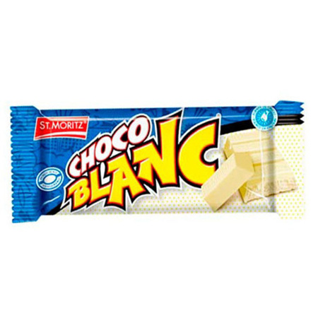 CHOCOLATE CHOCO BLANC 32GR (ST MORITZ)