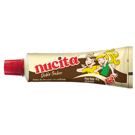 CHOCOLATE DOBLE SABOR TUBO 35GR (NUCITA)