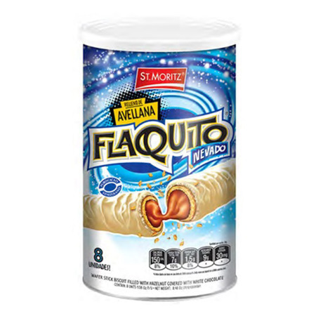 CHOCOLATE FLAQUITO NEVADO DE ENVASE 240GR (ST MORITZ)
