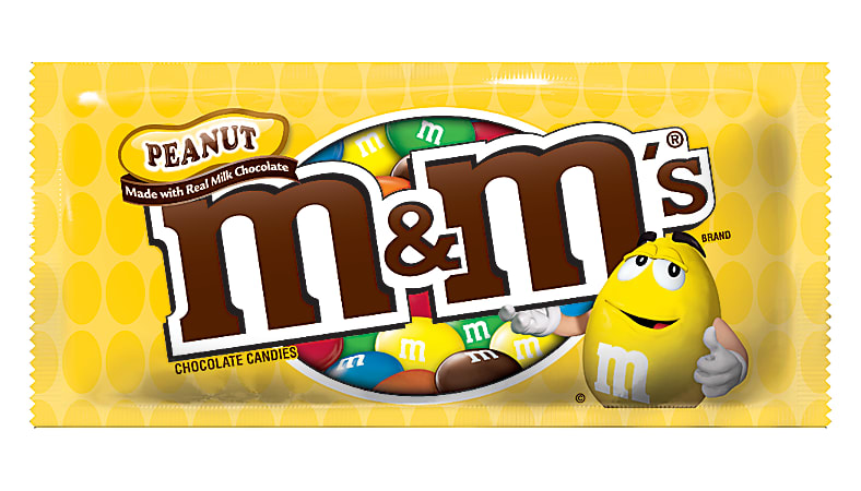 CHOCOLATE PEANUTS 48GR (M&M)