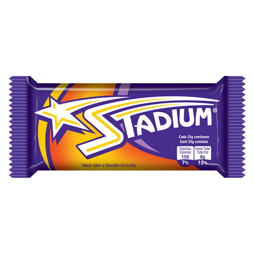 CHOCOLATE STADIUM 25GR (ST MORITZ)