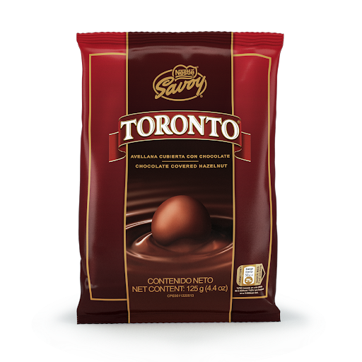 CHOCOLATE TORONTO BOLSA 125GR (NESTLE)
