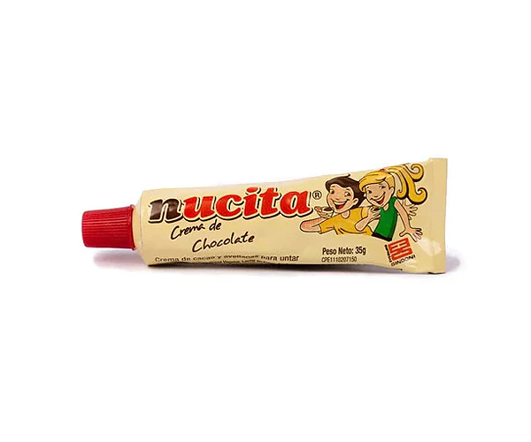 CHOCOLATE TUBO 35GR (NUCITA)