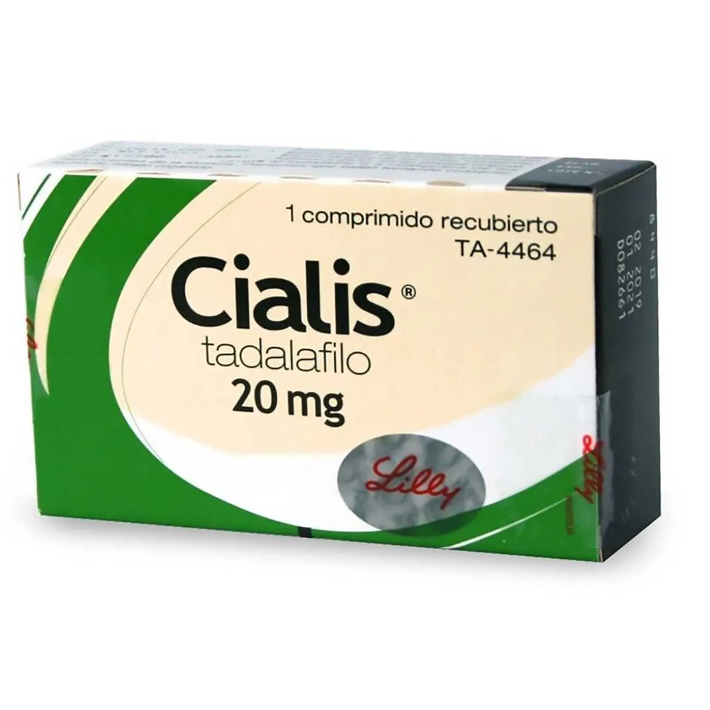 CIALIS (TADALAFILO) 20MG X 1 COMPRIMIDO (CCM)