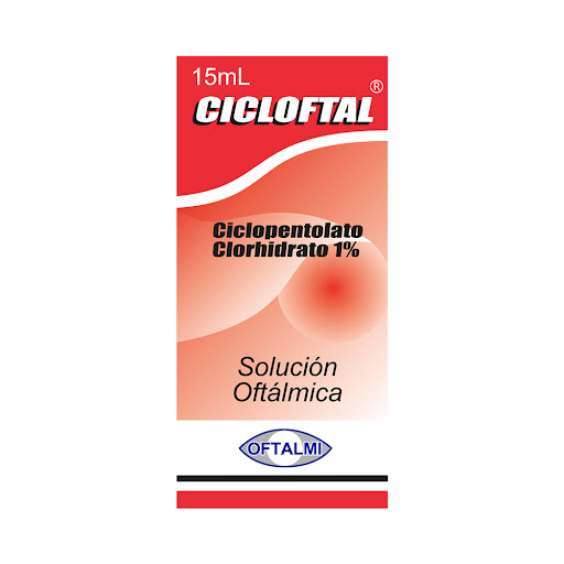 CICLOFTAL (CICLOPENTOLATO) 1´% X 15ML GOTAS OFTALMICAS (OFTALMI)