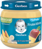 COMPOTA 2AET FRUTAS MIXTAS 113 GR (GERBER)