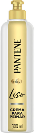 CREMA PARA PEINAR LISO 300ML (PANTENE)