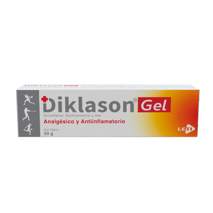 DIKLASON (DICLOFENAC POTASICO) 1.16% X 50GR (LETI)