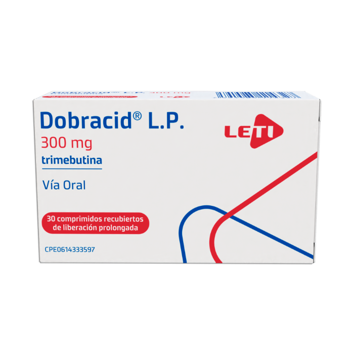 DOBRACID LP (TRIMEBUTINA) 300MG X 30 COMPRIMIDOS (LETI)