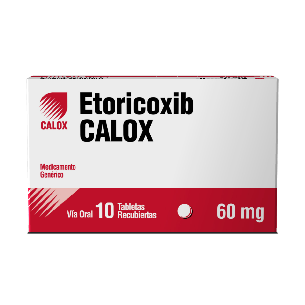 ETORICOXIB  60MG X 10 TABLETAS (CALOX)