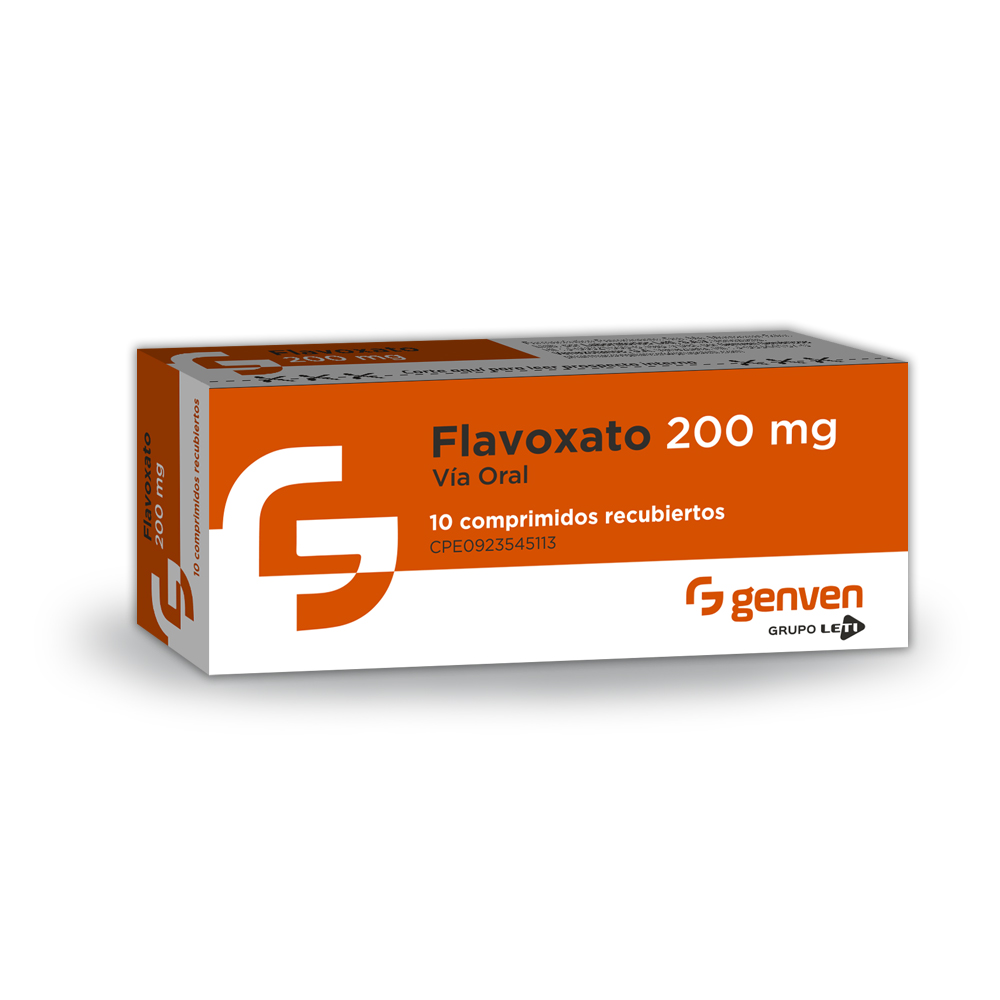 FLAVOXATO 200 MG X 10 COMPRIMIDOS (GENVEN)