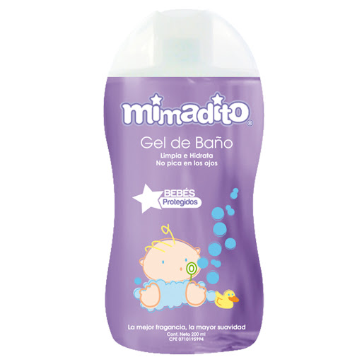 GEL DE BAÑO PARA BEBES X 200 ML (MIMADITO)
