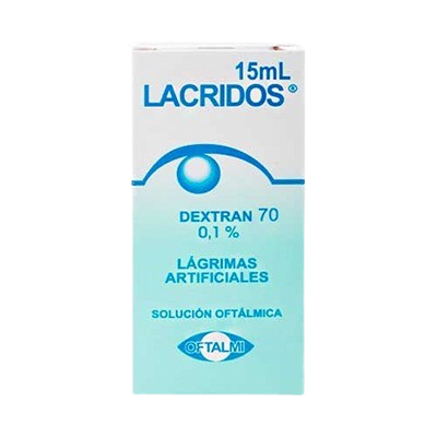 LACRIDOS (DEXTRAN) 70-0.1% X 15ML (OFTALMI)
