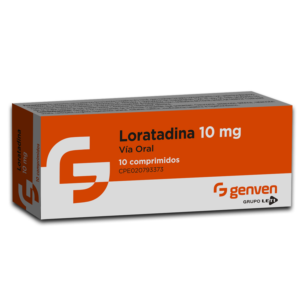LORATADINA  10MG X 10 COMPRIMIDOS (GENVEN)