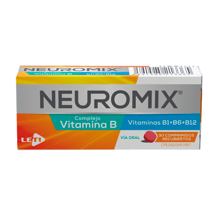 NEUROMIX (COMPLEJO B)  X 30 COMPRIMIDOS (LETI)