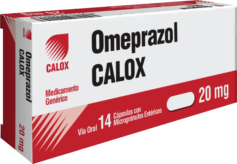 OMEPRAZOL  20MG X 14 CAPSULAS (CALOX)
