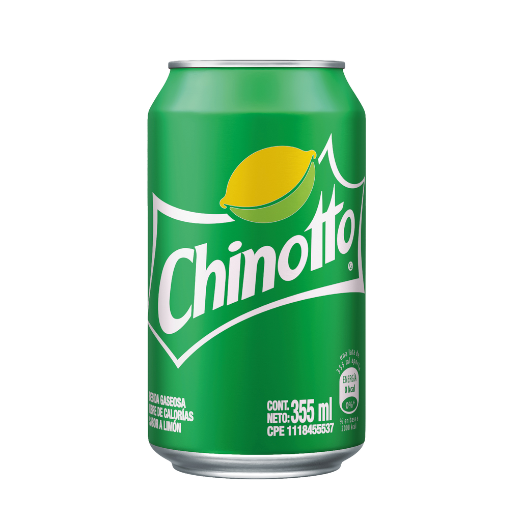 REFRESCO CHINOTTO SIN CALORIAS 355ML LATA