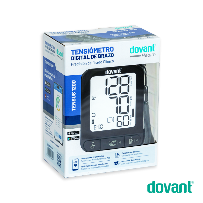TENSIOMETRO DIGITAL DE BRAZO TENSUS 1200 Bluetooth® (DOVANT)