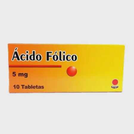 ÁCIDO FÓLICO  5MG X 10 TABLETAS (MEYER)