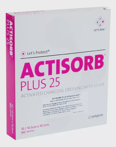 ACTISORB PLUS 25 10.5 X 10.5 CM (3M)