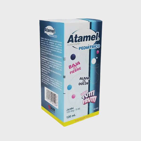 ATAMEL JARABE 120 MG/5ML X 120 ML (CALOX)