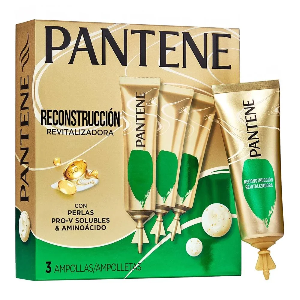 AMPOLLA RECONSTRUCCIÓN REVITALIZADORA 3 UNIDADES X 75 ML (PANTENE)