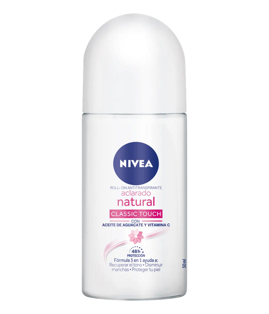 ANTITRASNPIRANTE WOMEN ACLARADO NATURAL ROLL-ON X 50 ML (NIVEA)