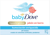 JABON EN BARRA BABY HUMECTANTE X 75 GR (DOVE)