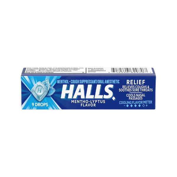 CARAMELO MENTHOL X UNIDAD (HALLS)