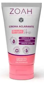 CREMA ACLARANTE FACIAL BRIGHT SKIN X 50ML (ZOAH)