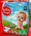 PAÑAL PARA BEBE TALLA G X 18 UNIDADES (BABY FINGER)
