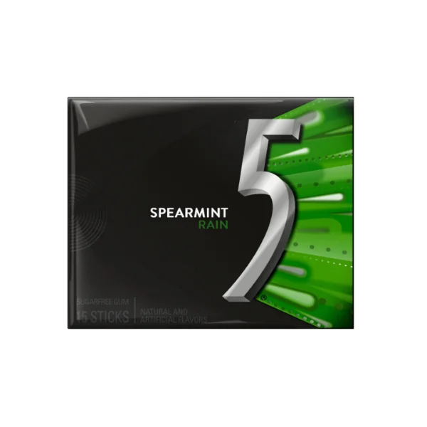 CHICLES RAIN SPEARMINT X 40.5 GR (FIVE)